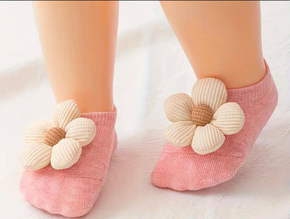 Baby 3D Flower Socks