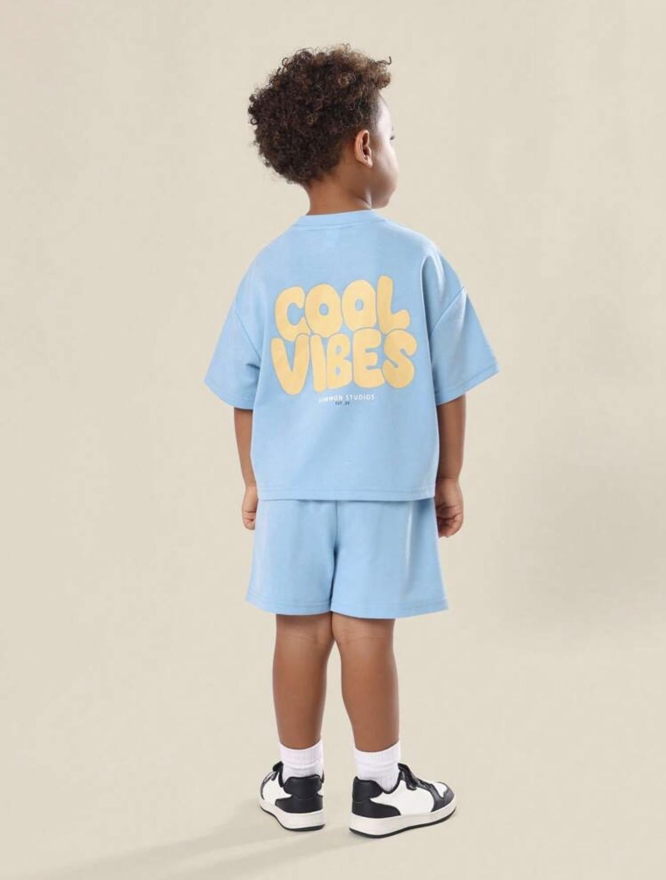Cool Vibes Tshirt Shorts Set