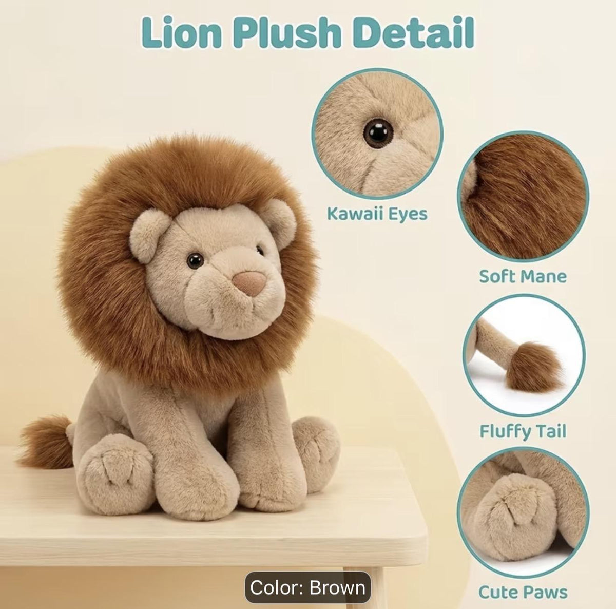 Lion Plush Toy