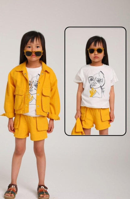 Girl print tshirt