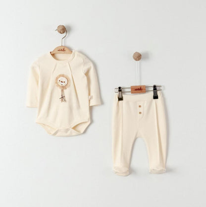 Lion 2 piece Baby Set
