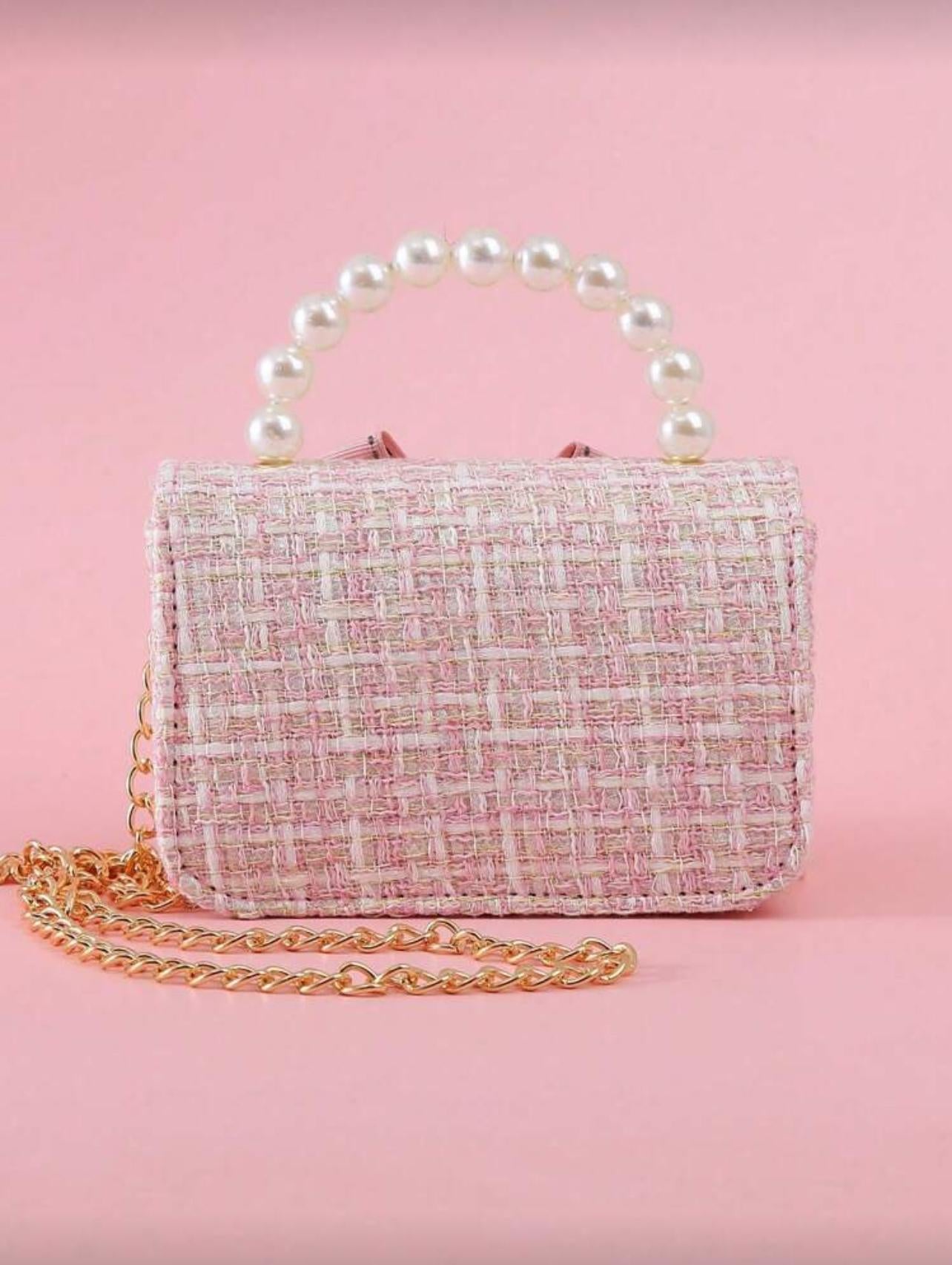 Pink mini handbag