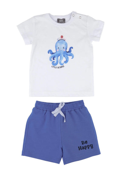 Octopus Shorts Set 2 Piece