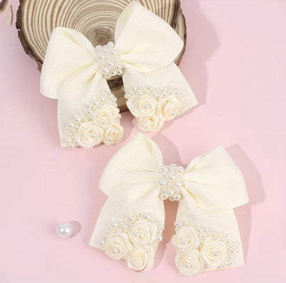 Pears and Roses 2 Pack Hairclips