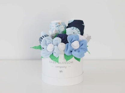 Baby Boy Gift Basket Newborn Box - Little Boy Blue