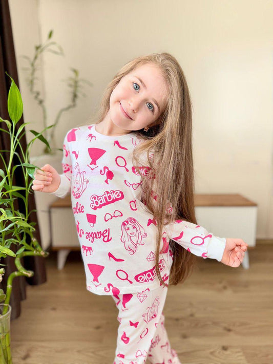 Girls Barbie PJs