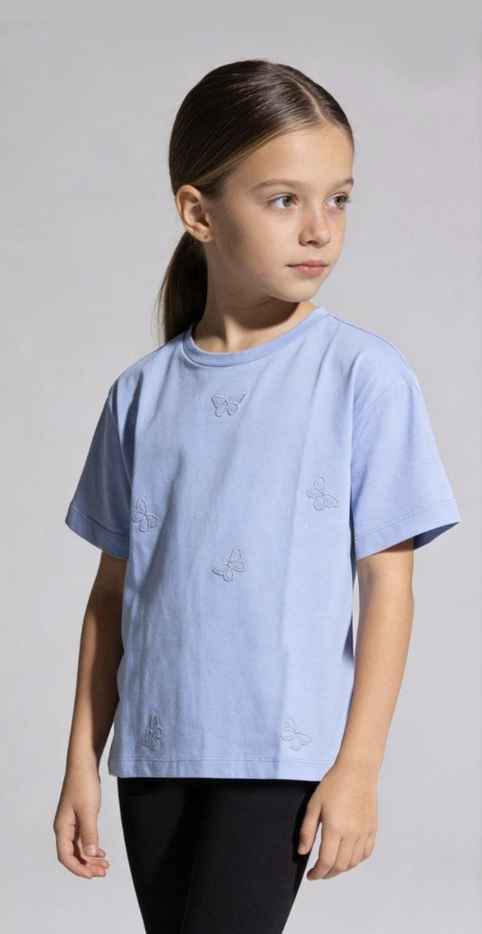 Blue Butterflies Tshirt