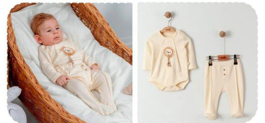 Lion 2 piece Baby Set