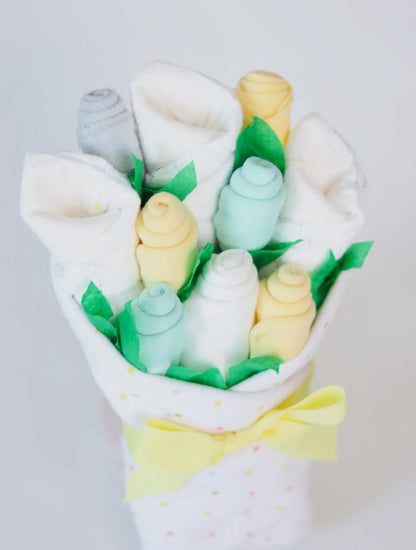 Gender Neutral Baby Gift Set Bouquet - Dot