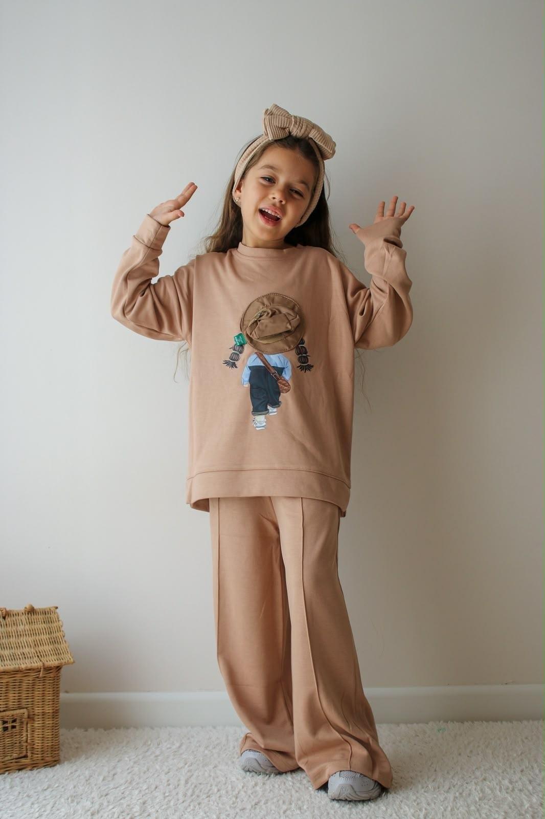 3D Hat - Caramel Tracksuit