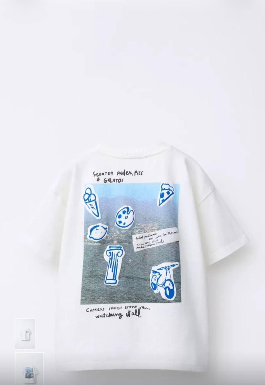 Cypress Blue Car Tshirt & Shorts Set