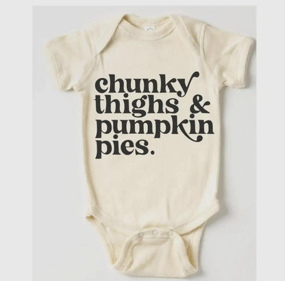 Chunky Thighs Pumpkin Pies Long Sleeve Body