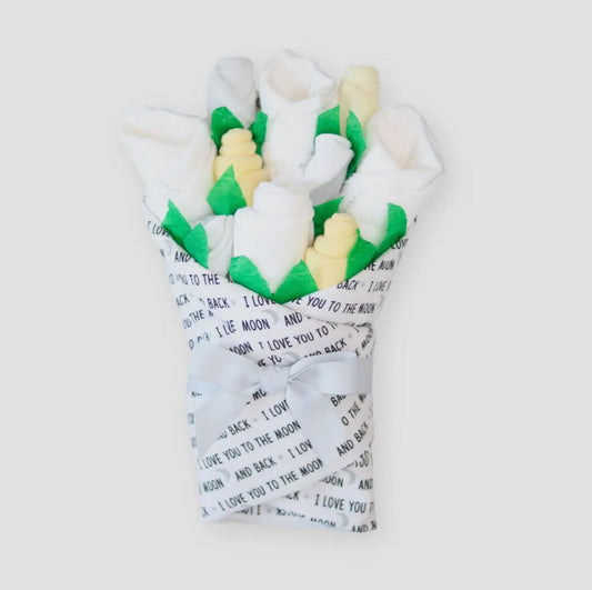 Neutral Baby Gift Set Clothing Bouquet - Moon