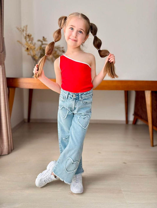 Girls Heart Jeans