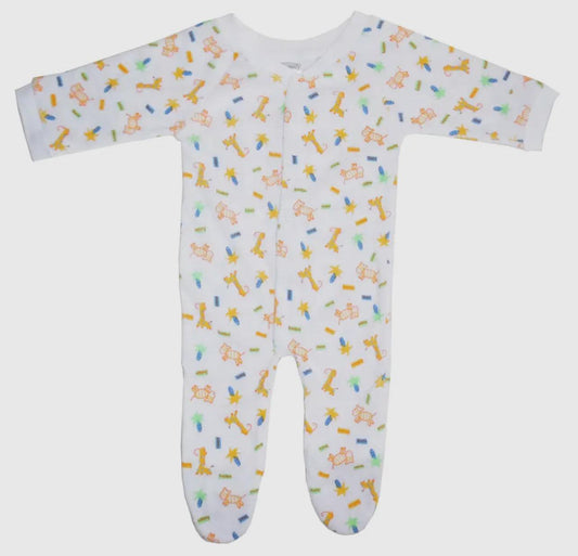 Giraffe Preemie One Pack Terry Sleep  & Play