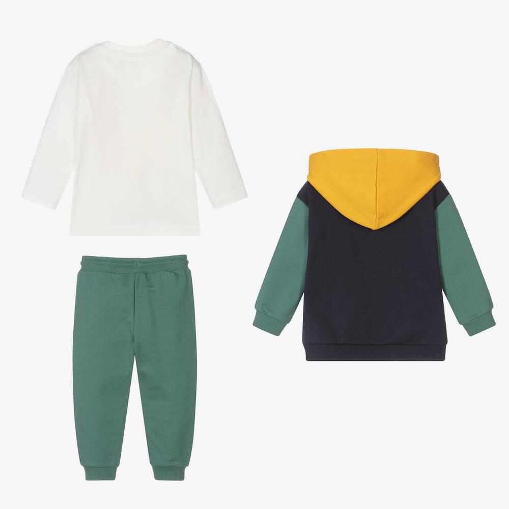 3 Piece Set Green Friends