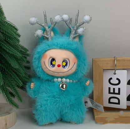 Handmade Labubu Inspired Doll - Tiffany Blue