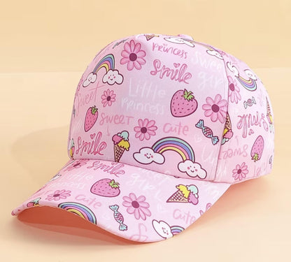 Girls Pink Little Princess Cap