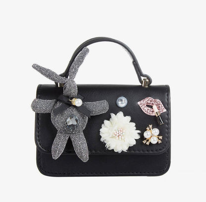 Bunny Black Purse