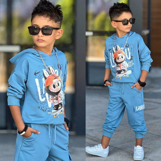 Boy Blue labubu tracksuit