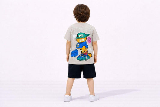 Garfield Tshirt and Shorts Set