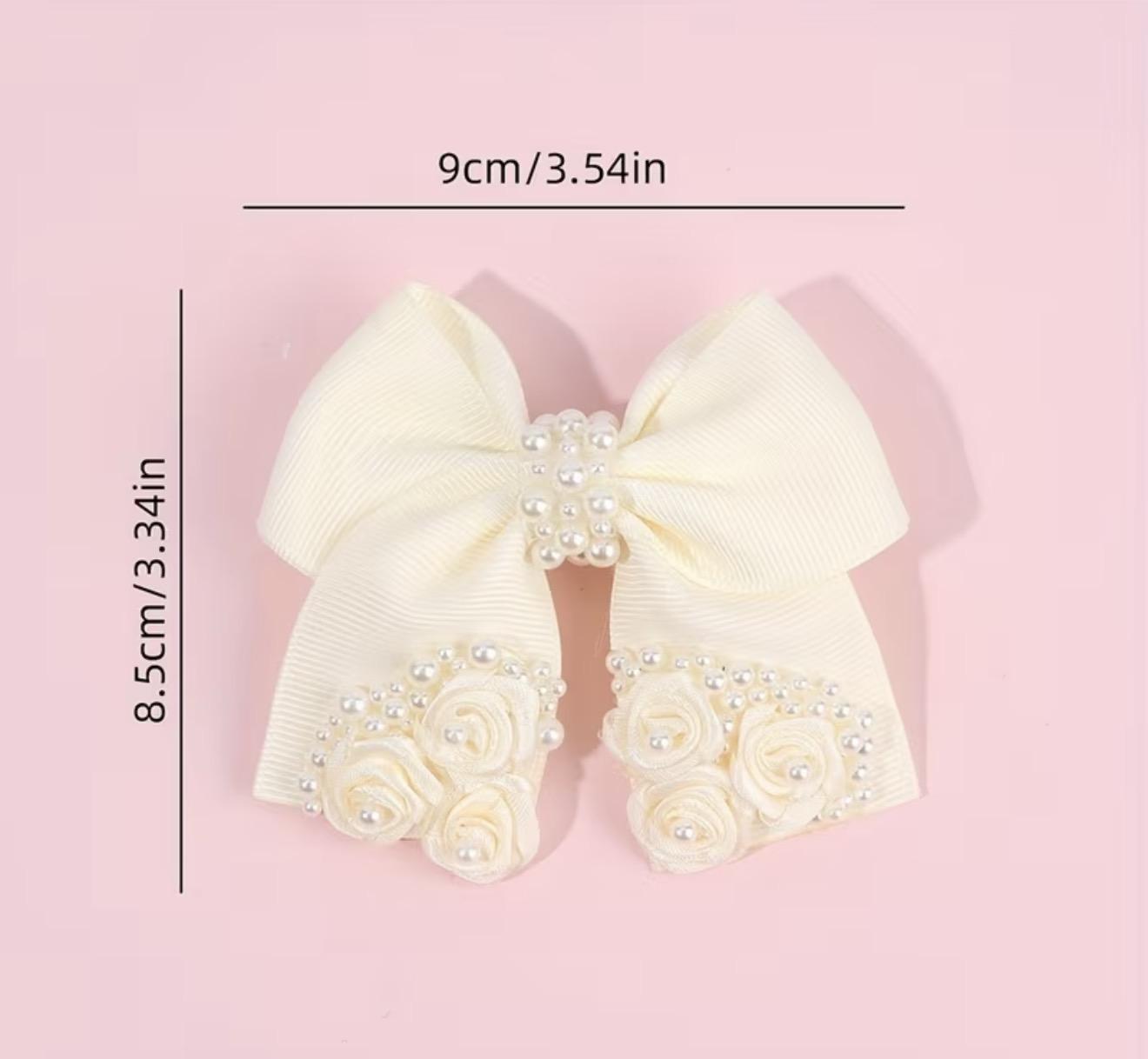 Pears and Roses 2 Pack Hairclips