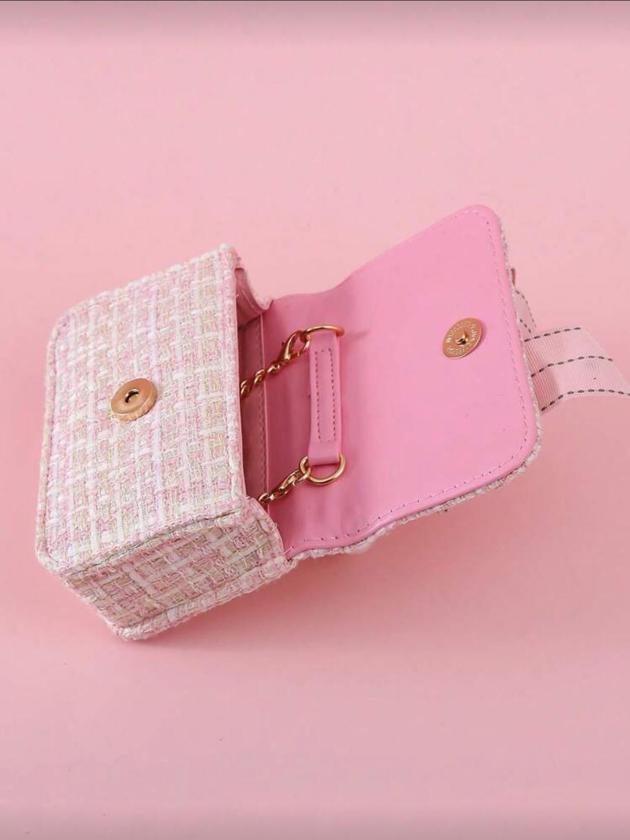 Pink mini handbag
