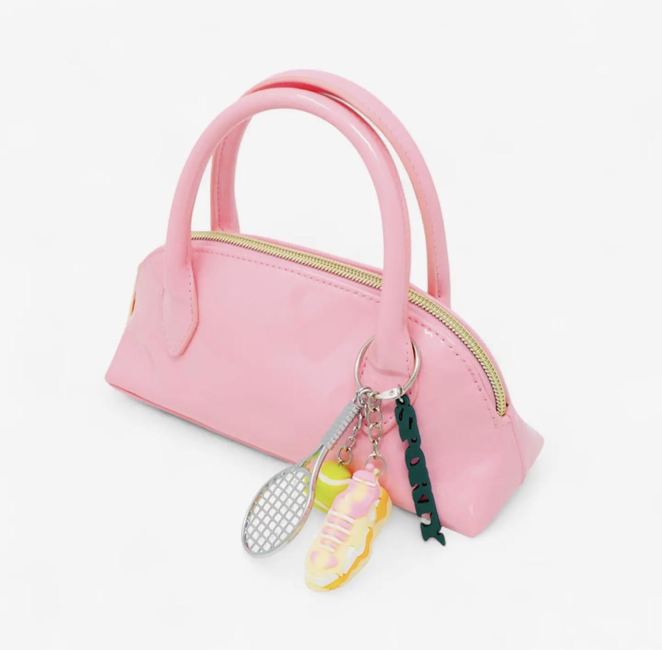Sporty Charm Top Handle Bag