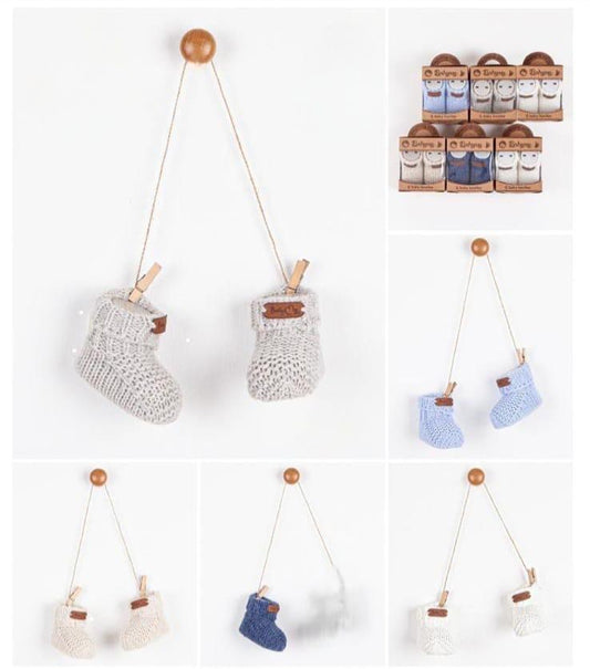 Knit Booties - Socks