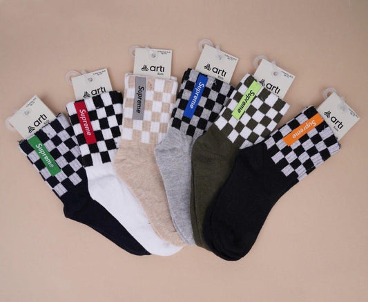 Black - Supreme Cotton Socks