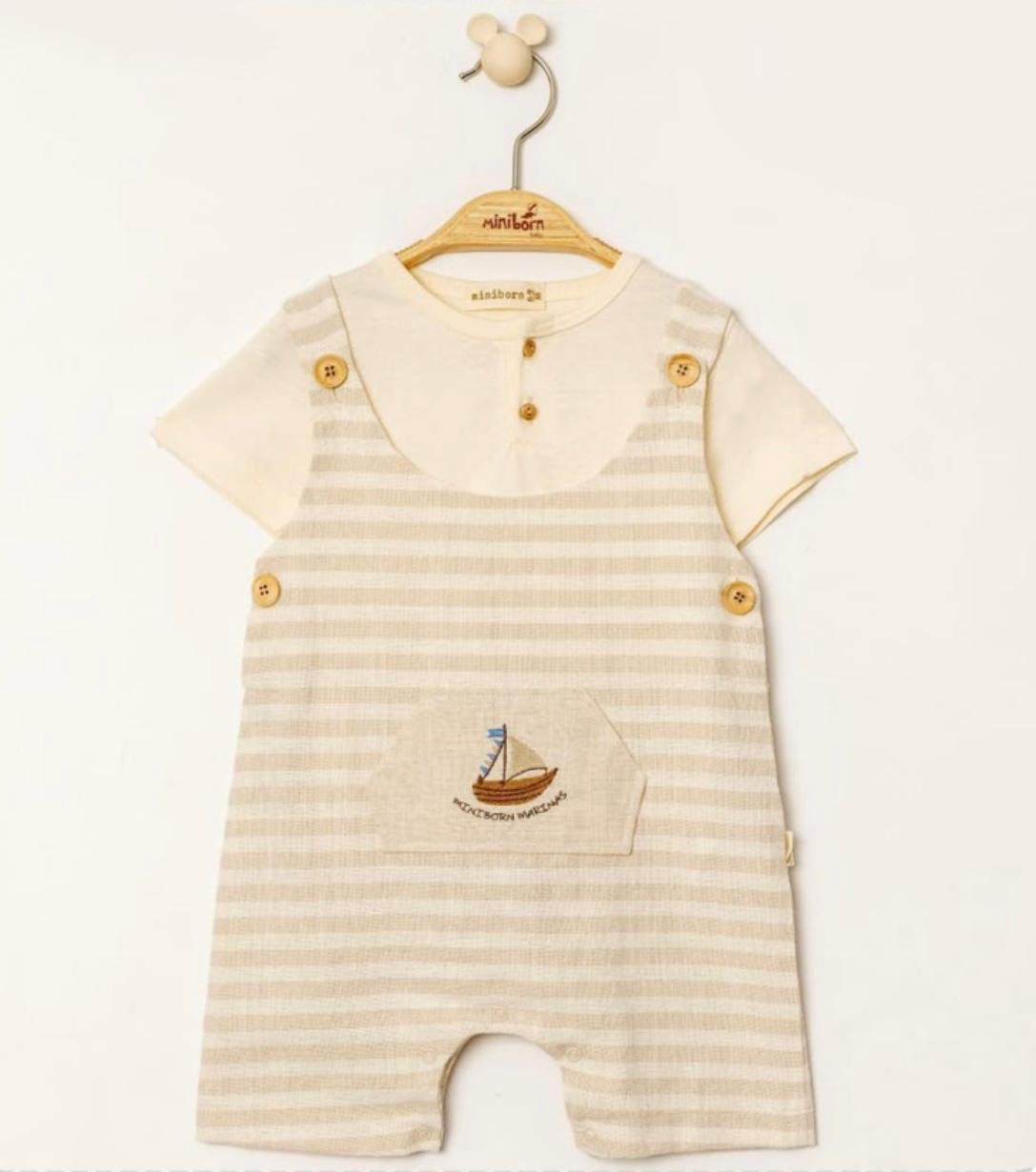 Baby Boy Sail Romper