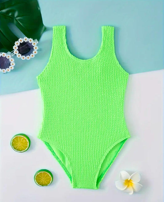 Lime One Piece Swimsuit