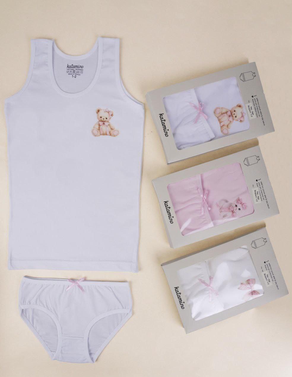 2 Piece Underwear Set with Tshirt
